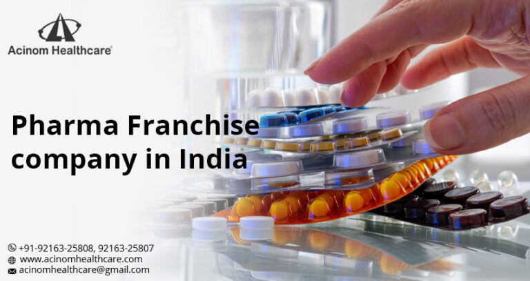 Top Pharmaceutical Manufacturers In India | Acinom Healthcare